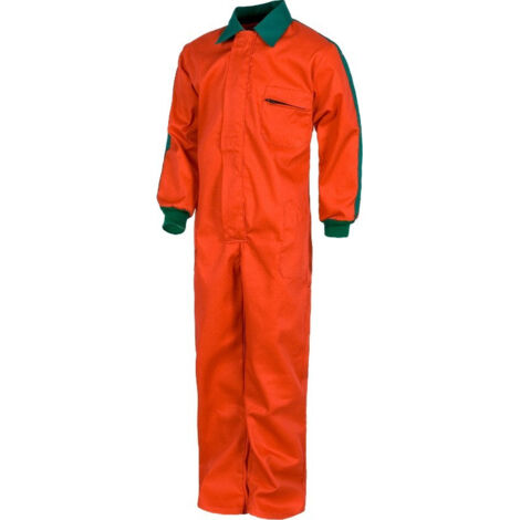 Buzo infantil combinado con puños elásticos WORKTEAM B1000 16 Rojo+Verde