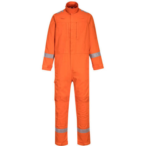 Buzo Ligero Bizflame Plus: Ergonomía y Comodidad / Naranja / XXL