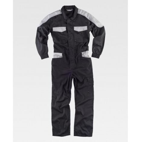 BUZO MULTIBOLSILLOS NEGRO/GRIS CLARO T-L-MAYTON-8435416224351