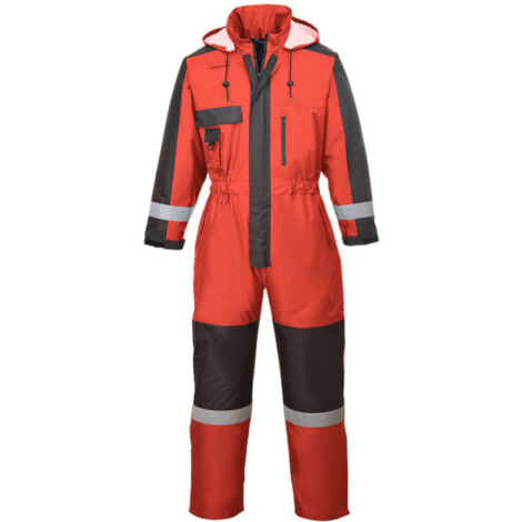 Buzo Winter tejido tejido 300D contra abrasión y rasgado S585 S Rojo