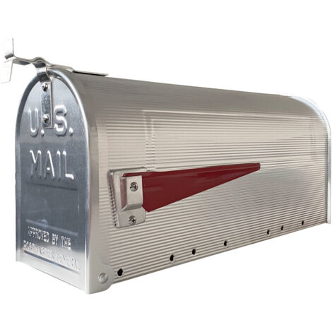 Buzón americano de aluminio
