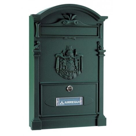 Buzon Arregui Residencia A4 en Aluminio VerdeVerde