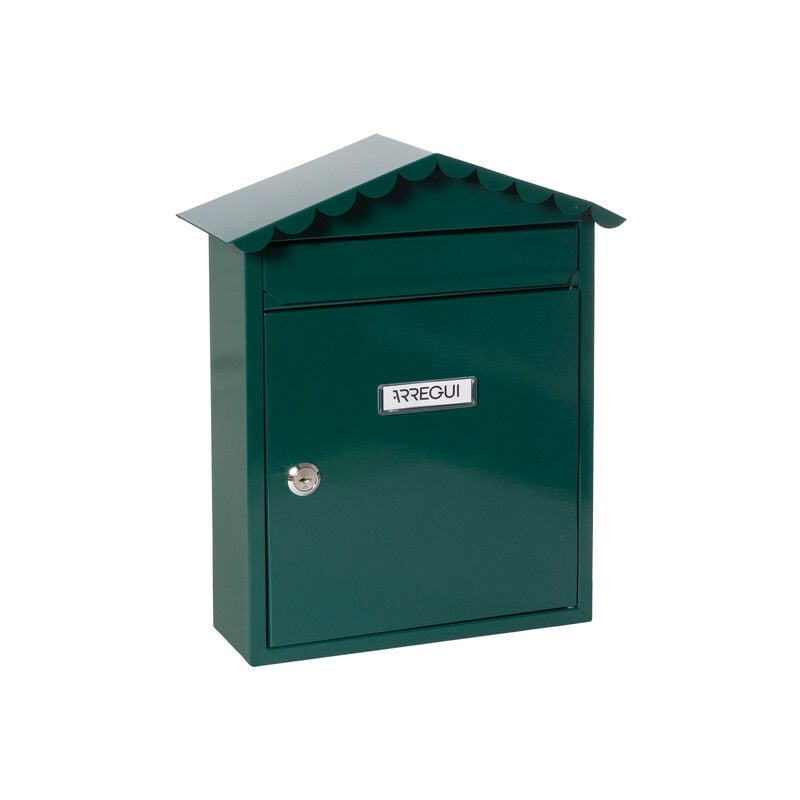 Arregui - Visit E5743 Boîte aux Lettres en Acier, Taille m (courrier format A4 magazine), Boîte aux lettres individuelle, Boîte aux Lettres Murale,