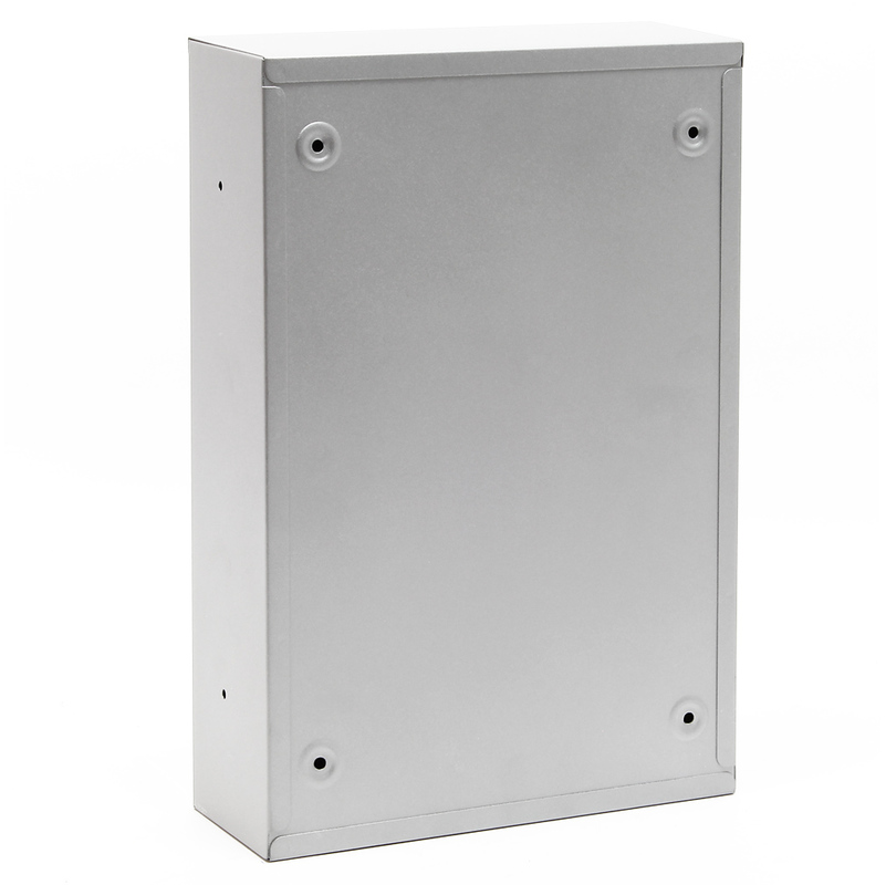 Buz/ón Decorativo Moderno Blanco de Pared Cerradura Individual Recubrimiento Polvo Exterior
