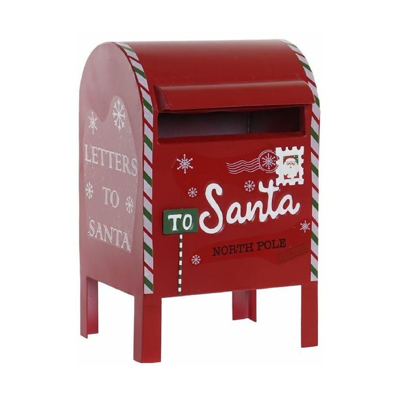 

Buzón DKD Home Decor Navidad Papá Noel Metal (20.5 x 16.5 x 33.5 cm)