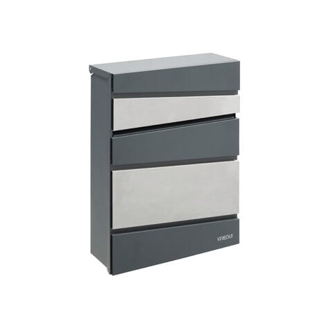 Buzon Exterior Acero/inox Flysch Antracita/inox Arregui