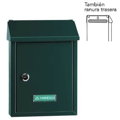 Buzon Exterior Arregui Acero Verde Smart E5723