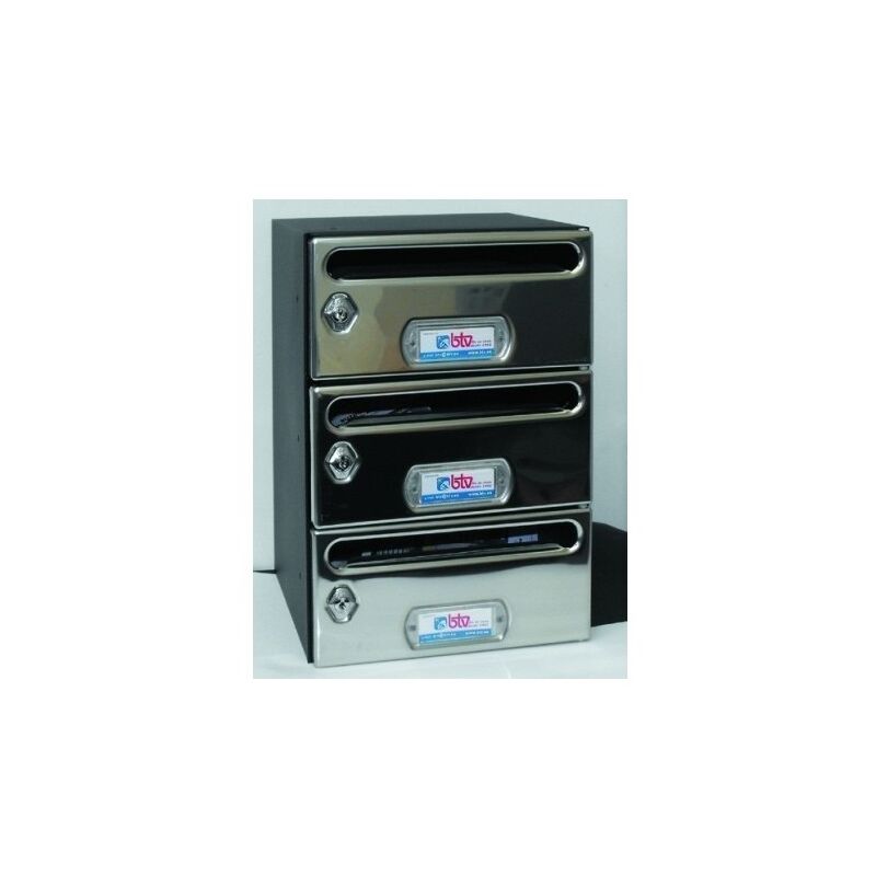 

Buzon Interior Horizontal Btv Inox Mercurio-Grupo 3Pz 33506 3 Pz