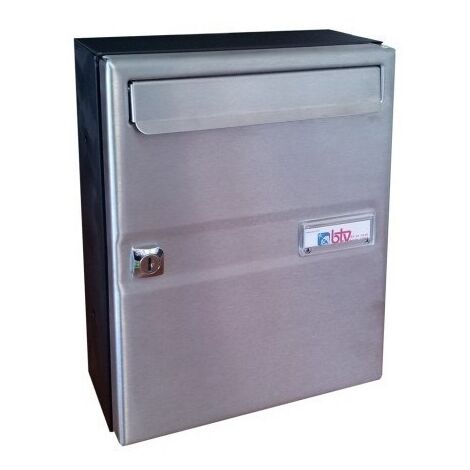 Buzon Interior Vertical Btv Inox Brillo Venus 14407