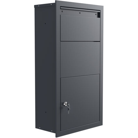 Buzón Exterior Buzon Exterior Wiltec Buzu00f3n De Pie Antracita