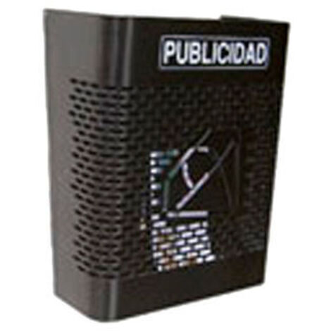 BUZON PUBLICIDAD REJILLA NEGRO - 24X27X13CM