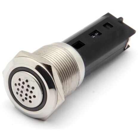 Buzzer - Acier Inoxydable - à Encastrer - 19mm