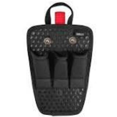 B&W International Tool.Modul Pocket Nero - Borsa porta attrezzi con sistema Fidlock, compatibile con tre strumenti, capacit� massima 1 kg, in poliestere, senza attrezzi, ideale per cintura da lavoro