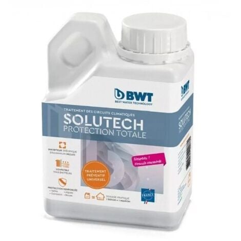 Bwt Solutech Protection Totale - Tratamiento Preventivo Para Agua De Calefacción - Envase De 500 Ml