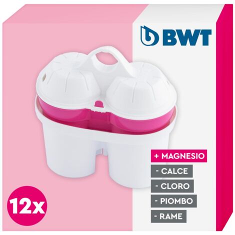 Bwt 814530-A Cartucce Filtranti, Bianco, 12 Pezzi