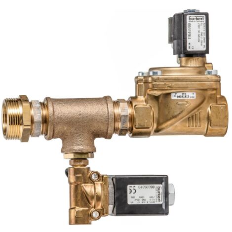 BWT Absperr-Spülventileinheit Bewades 80 W, 1x Absperr- und Spülventil 1/4"