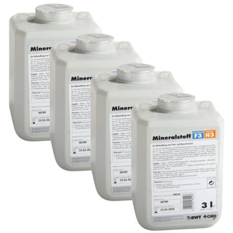 BWT Mineralstoff-Dosierlösung 4x3 Liter Quantophos F3/H3