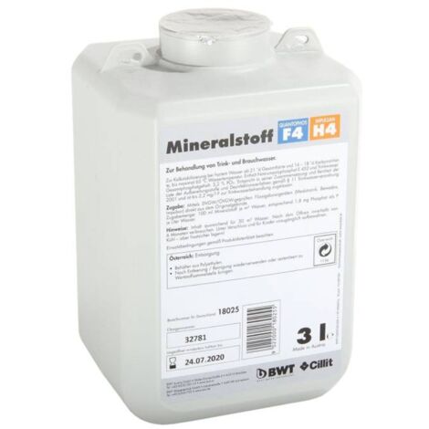 BWT Mineralstoff-Dosierlösung Quantophos F4/H4 3 L