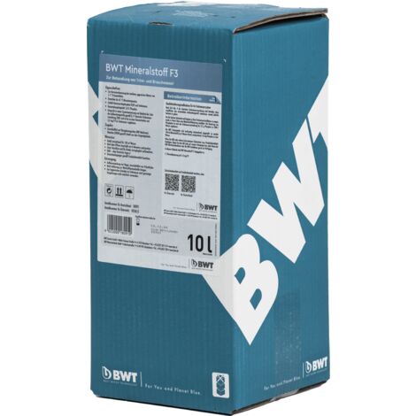 BWT Mineralstoff F3 10 l Mineral-Dosierwirkstoff - minimiert Korrosionsschäden und Kalkablagerungen