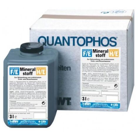 BWT Mineralstoff F4 3 l Box für mittelhartes bis hartes Wasser 023648
