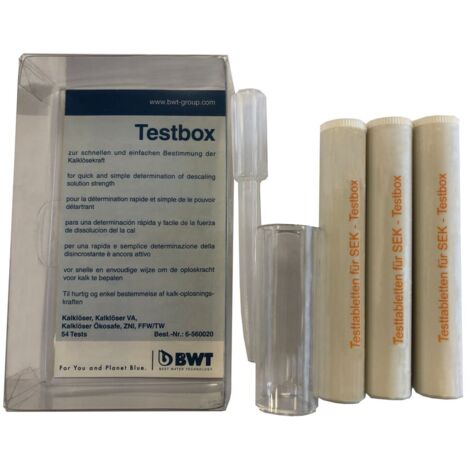 BWT Prüfgerät SEK-Testbox Kalklösekraft-Bestimmung