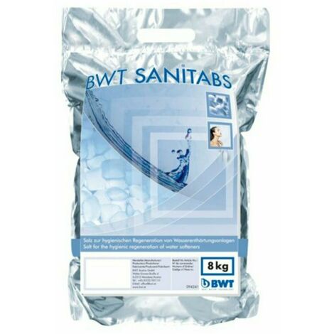 BWT Sanitabs Regeneriersalz 94241 8 kg, Sack