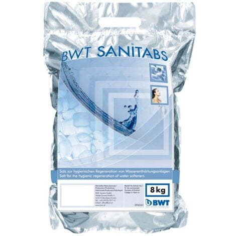 BWT Sanitabs Regeneriersalz 94241 8 kg, Sack