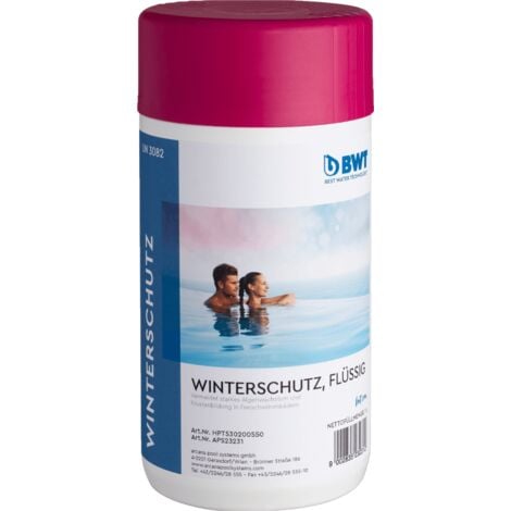 BWT Winterschutz 1 Liter - Einwinterung des Pools - Verhindert Kalkausfall, Krustenbildung - hemmt Algemwachstum