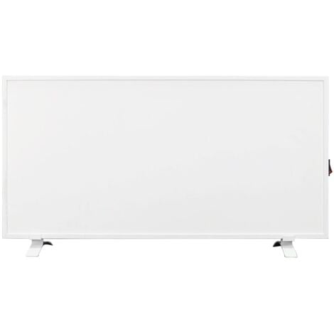 byecold Infrarotheizung Standgerät Standfüßen 160 Watt, Infrarot Elektroheizung, Heizkörper Heizplatte Heizpaneel, Energiesparend Überhitzungsschutz