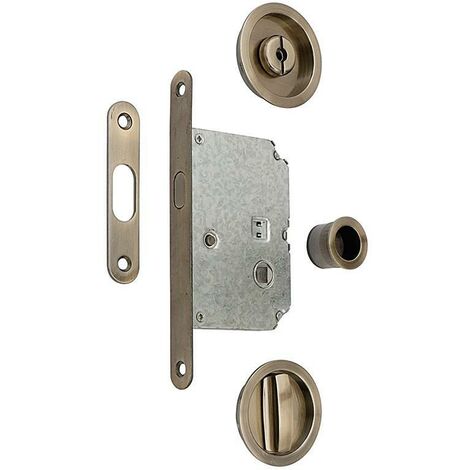 BYP kit cierre puerta corredera red. cuero satinado , 0KIT