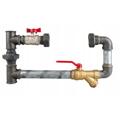 BYPASS POUR POMPE DE CHAUFFAGE CENTRAL 40-6/4"" GALVANISÉ