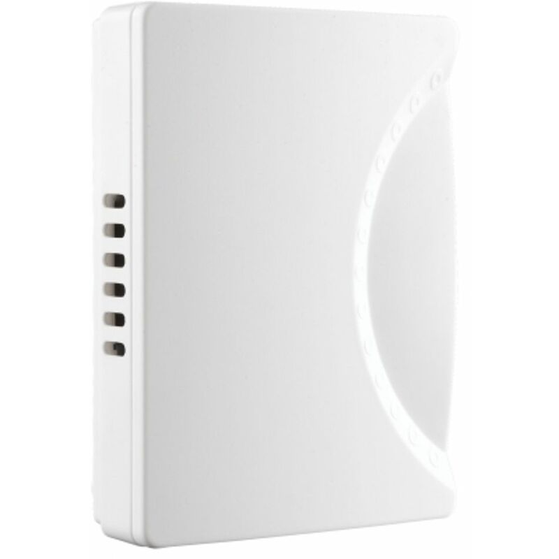 

smartwares - Byron 779 - Timbre de puerta con 2 melodías (platino), color blanco