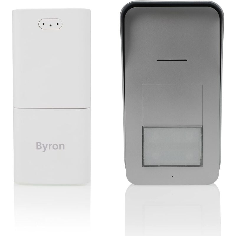 Image of DIC-21515 Campanello audio wireless – Audio a 2 vie - Installazione semplice, Bianco - Byron