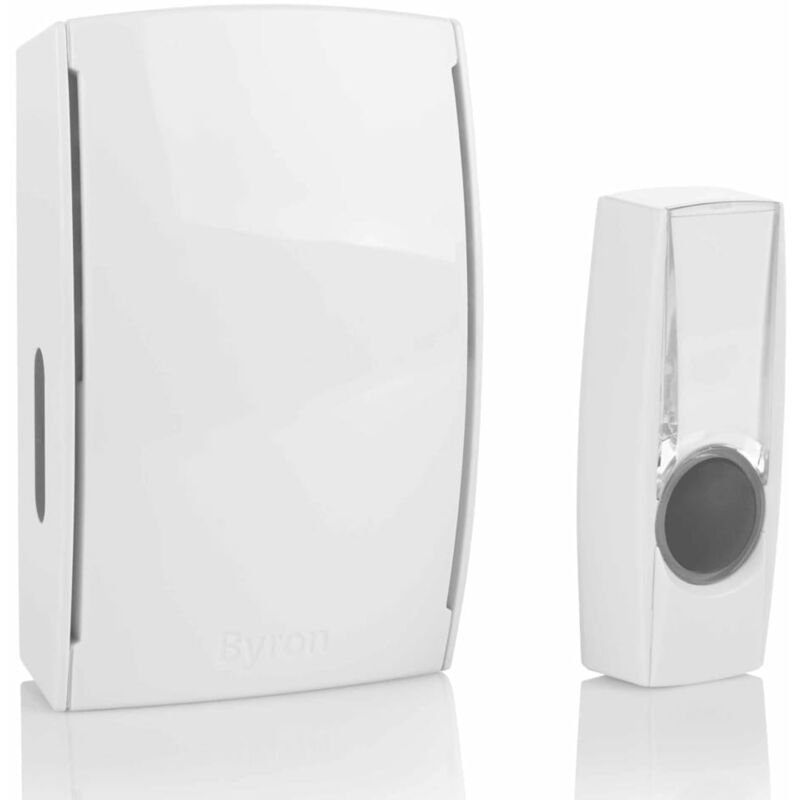 

Byron Timbre conexión inalámbrica BY511E 125 m 10.007.87 - Blanco