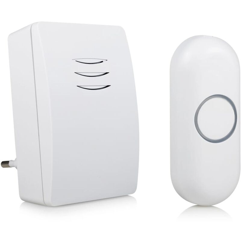 

Timbre de puerta conexión inalámbrica blanco - Blanco - Byron