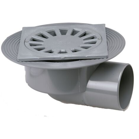 C-203 Siphon extensible Siphon Trap horizontal PVC 200 x 200 x 90 Ø CREARPLAST