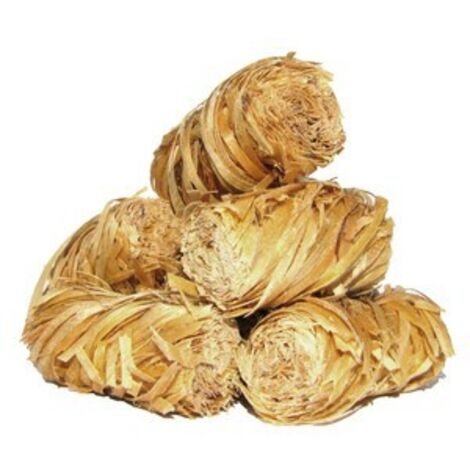 C ACCENDIFUOCO LANA DI LEGNO 32 PZ