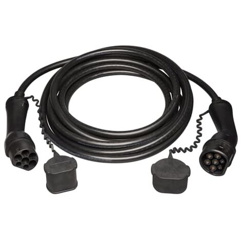 C ble de recharge triphas  type 2 A - type 1 32A de 7m ABB