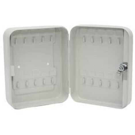 C CASSETTA PORTACH 20 POSTI BEIGE 9002 16X7.5X20CM - 1 pezzo