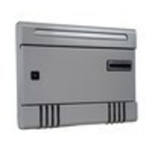 C CASSETTA POSTALE CONDOMI MAXISTEEL SILV 36.5X6.5X30CM