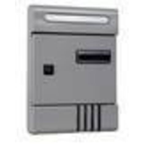C CASSETTA POSTALE CONDOMI SILV 9006 20.5X6.5X29CM - 1 pezzo