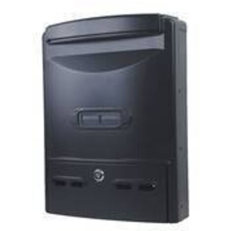 C CASSETTA POSTALE EUROPA NERO 9005 29X10X39CM