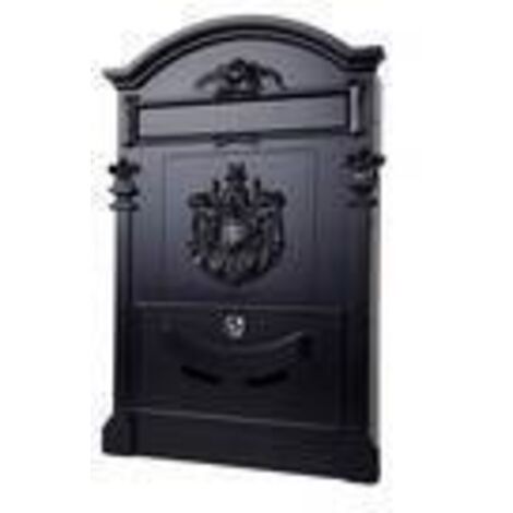 C CASSETTA POSTALE REGIA MAXI NERO 9005 30X9.5X46CM