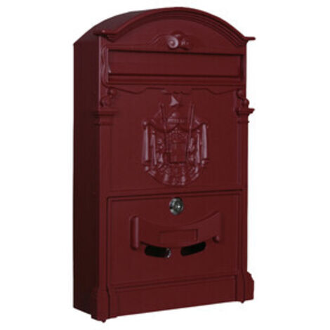 C CASSETTA POSTALE REGIA ROSSO 3003 25,5X9X41CM- 1,0 pz