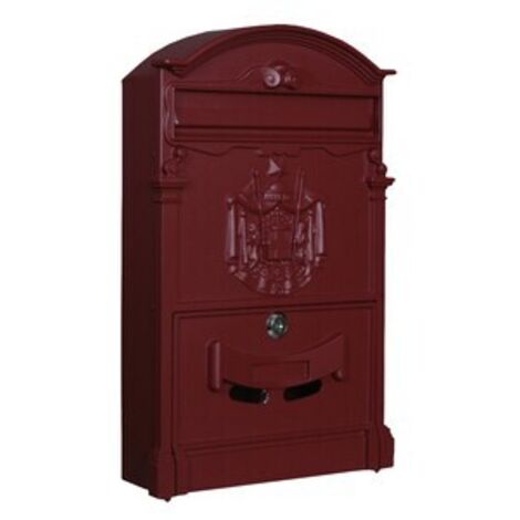 C CASSETTA POSTALE REGIA ROSSO 3003 25,5X9X41CM
