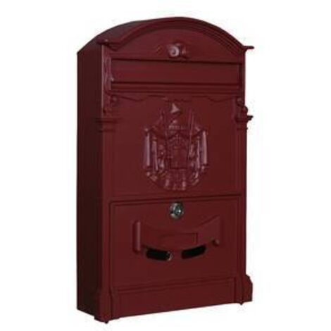 C CASSETTA POSTALE REGIA ROSSO 3003 25,5X9X41CM