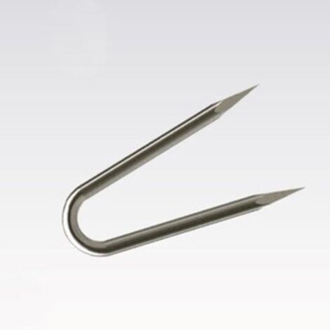 C CHIODI CAMBRETTE DOPPIA PUNTA A U BL.100G 16X30