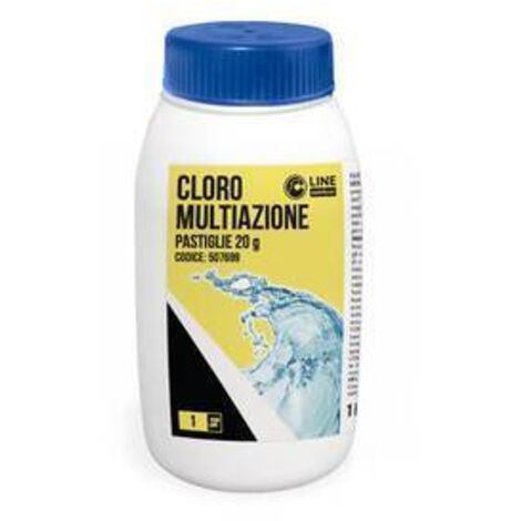 C CLORO PISCINA MULTIAZIONE PASTIGLIE 20 G CF 1 KG