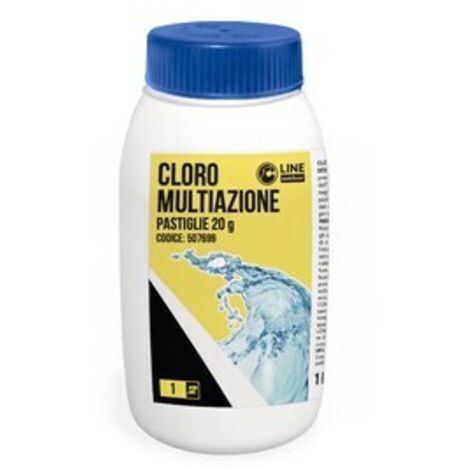 C CLORO PISCINA MULTIAZIONE PASTIGLIE 20 G CF 1 KG