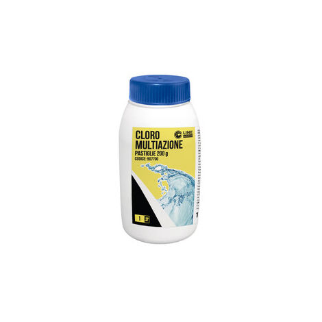 C CLORO PISCINA MULTIAZIONE PASTIGLIE 200 G CF 1KG- 1,0 pz